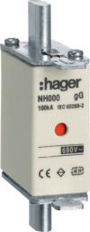  Hager Wkładka bezpiecznikowa silnikowa NH00 aM 690V 63A (LNH00063M6A)