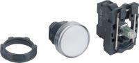 Schneider Electric Lampka sygnalizacyjna 22mm biała 110-120V AC (XB5AVG1)