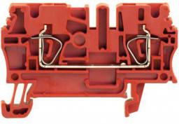  Weidmuller Złączka szynowa przelotowa 2-przewodowa 2,5mm2 czerwona (1683260000)
