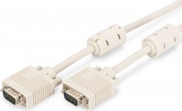 Kabel Digitus D-Sub (VGA) - D-Sub (VGA) 1.8m biały (AK-310103-018-E)