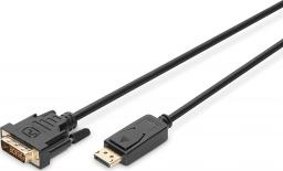 Kabel Digitus DisplayPort - DVI-D 5m czarny (AK-340301-050-S)