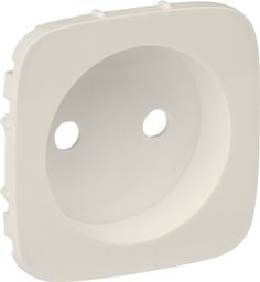 Legrand VALENA ALLURE Plakietka gniazda pojedynczego 2p kremowy (754976)