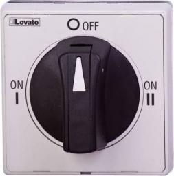  Lovato Electric Napęd drzwiowy I-0-II do rozłączników z blokadą czarne (GAX67B)