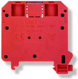  Simet Złączka szynowa gwintowa 2,5 - 35mm2 2-torowa czerwona ZSG1-35.0N (11721311)