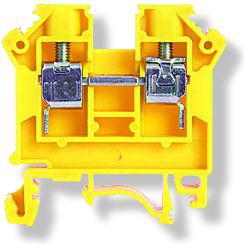  Simet Złączka szynowa 2-przewodowa 6mm2 żółta NOWA ZSG 1-6.0Nz (11421314)