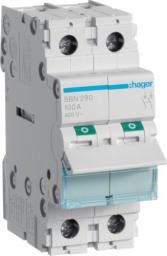  Hager Rozłącznik modułowy 100A 2P (SBN290)