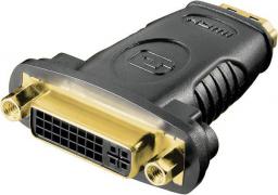 Adapter AV Goobay HDMI - DVI-I czarny (68690)