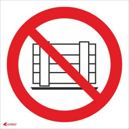  ANRO Tabliczka Nie zastawiać 200 x 300mm (IP1/C1/F)