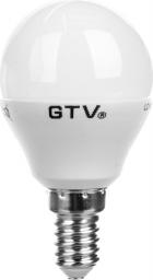  GTV Żarówka LED SMD 2835 ciepły biały E14 3W 220-240V AC 200lm (LD-SMGB45B-30)