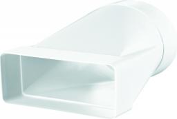 Vents Łącznik przekrojów zmiennych biały 204 x 60 / 125mm (570)