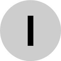  Eaton Soczewka przycisku 22mm płaska biała z symbolem START (218296)