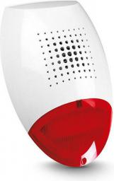  Satel Sygnalizator optyczno-akustyczny zewnętrzny z czerwonym światłem LED (SP-500 R)