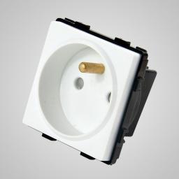  Touchme TouchMe Gniazdo z/u modułowe, białe (TM625W)