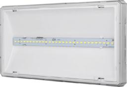  AWEX Oprawa awaryjna EXIT L IP65 LED 6W 850lm 1h jednozadaniowa AT biała ETL/6W/BSE/AT/WH