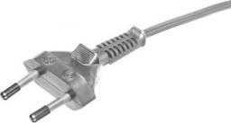  Zamel Przewód przyłączeniowy bez wyłącznika 300cm srebrny SP-300/2X0,75/-SRB (YNS10000467)