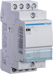  Hager Stycznik modułowy 25A 0Z 4R 230V AC (ESC426)