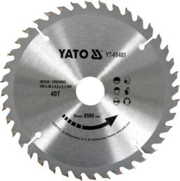  Yato Piła tarczowa z węglikiem wolframu do cięcia drewna 190x40Tx30mm (YT-60489)