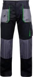  Lahti Pro Spodnie robocze bawełniane czarno-zielone rozmiar L (L4050652)