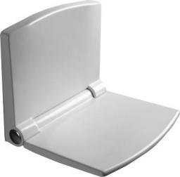 Sanit Lifestyle krzesełko prysznicowe biale wolnoopadające (ABU5400201)