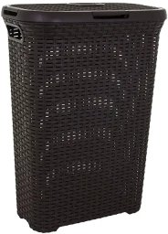 Kosz na pranie Curver Kosz na bieliznę Style 40L | Brązowy
