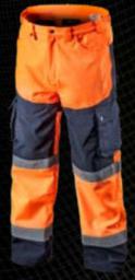  Neo Spodnie robocze ostrzegawcze softshell pomarańczowe rozmiar XXXL (81-751-XXXL)