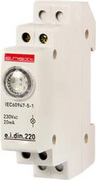 E.NEXT Lampka sygnalizacyjna na szynę DIN biała (P059005)