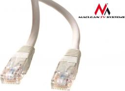 Maclean Przewód patchcord UTP cat6 wtyk-wtyk 0,5m szary Maclean (MCTV-654)