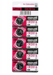  Maxell Bateria CR2016 5 szt.