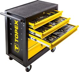 Wózek narzędziowy Topex 5 szuflad z wyposażeniem (79R502)