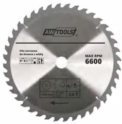 AWTools Piła tarczowa do drewna 350 x 30/22/16mm 40z (AW48486)
