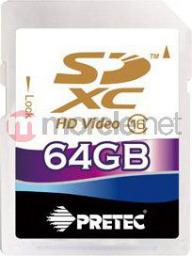 Karta Pretec SDXC 64 GB  (PCSDXC64GB)