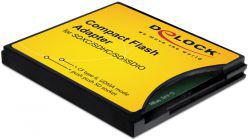  Delock Adapter karty pamięci Secure Digital (SD/SDHC/SDXC) / MMC do CF (61796)