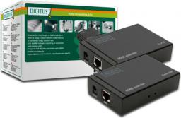 Digitus Extender sygnału HDMI do 50m. po kat5/6, 1080p, HDCP, LPCM (DS-55100)