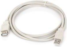 Kabel USB Gembird USB-A - USB-A 4.5 m Czarny (CCP-USB2-AMAF-15C)