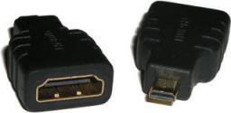 Adapter AV LogiLink HDMI Micro - HDMI czarny (AH0010)