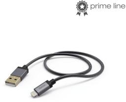 Kabel USB Hama USB-A - Lightning 1.5 m Czarny (001736260000)