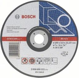  Bosch Bosch Tarcza tnąca prosty 180mm - 2608600321