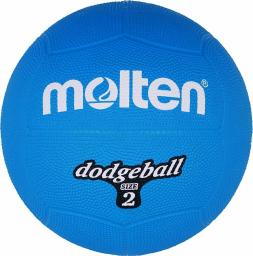  Molten Piłka gumowa Molten DB2-B dodgeball size 2 niebieska