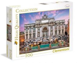 Clementoni Puzzle 500 elementów. HQC - Trevi Fountain (35047 CLEMENTONI)