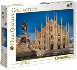  Clementoni Puzzle 1000 elementów Italian Collection - Mediolan