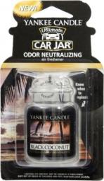 Yankee Candle Car Jar wiszący odświeżacz do samochodu Black Coconut