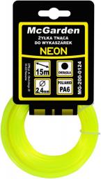  McGarden Żyłka do wykaszarki okrągła neon 1,3mm 15m (MG-200-0113)