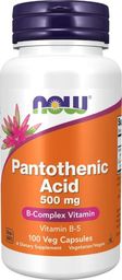  NOW Foods NOW Foods Pantothenic Acid 500mg 100 kaps. - NOW/468