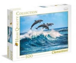 Clementoni Puzzle 500 - Dolphins (275470)