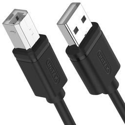 Kabel USB Unitek USB-A - micro-B 1 m Czarny (Y-C430GBK)