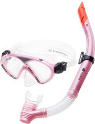  AquaWave Maska pływacka Dolphin JR SET różowa (PLWAQWAKC0005)