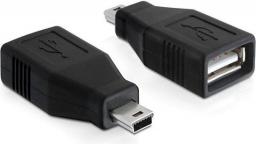 Adapter USB Delock miniUSB - USB Czarny  (65277)