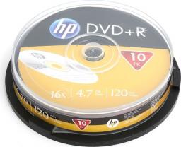 HP DVD+R 4.7 GB 16x 10 sztuk (hDRE00027)