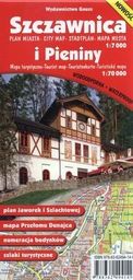Szczawnica Plan Miasta 1:7000 I Pieniny Mapa Turystyczna 1:70 000