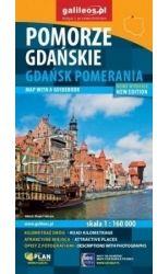  Mapa z przewodnikiem -Pomorze Gdańskie w.niemiecka